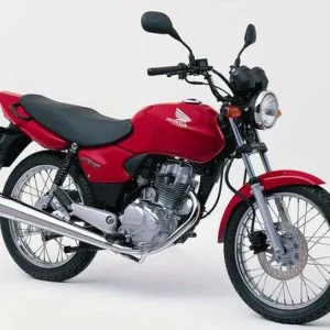 Honda CG 125 Price in Bangladesh 2026 Red Color Side View