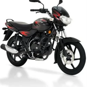 Bajaj Discover 135 DTS-i 2009 model black color side view in Bangladesh 2026