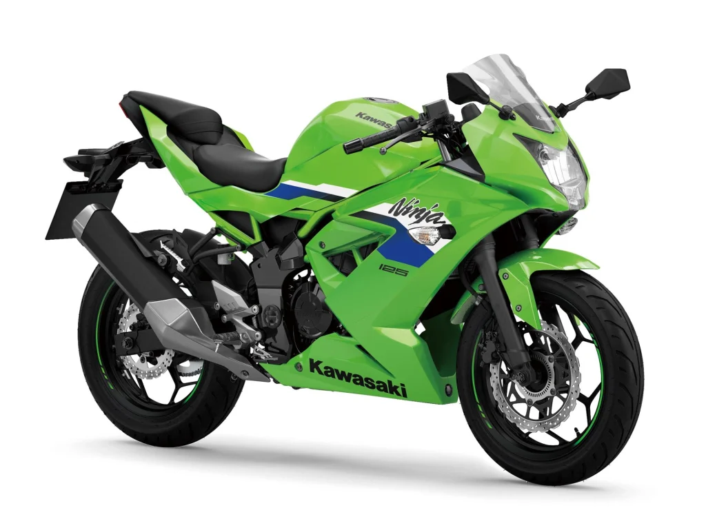 Kawasaki Ninja 125 Green Color Front View 2026 Model Bangladesh
